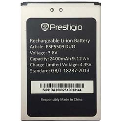 Аккумулятор для Prestigio Muze K5 5509 Duo (PSP5509 DUO, 2400 mAh)