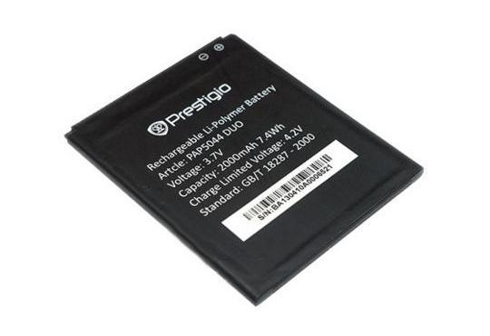 Аккумулятор для Prestigio MultiPhone 5044 Duo (PAP5044 Duo, 2000mah)