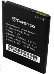 Аккумулятор для Prestigio MultiPhone 5450 Duo (PAP5450 Duo, 1500mah)