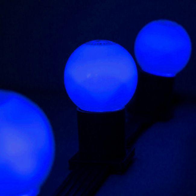 Светодиодная лампа Шарик 1 w, цоколь E 27 2800 - 6500 K. Лампы Шарики для гирлянд Belt Light. - фото 8 - id-p90230854