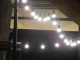 Лампа светодиодная Шарик 1 ватт .E27 , лампа для гирлянды belt light, фото 3
