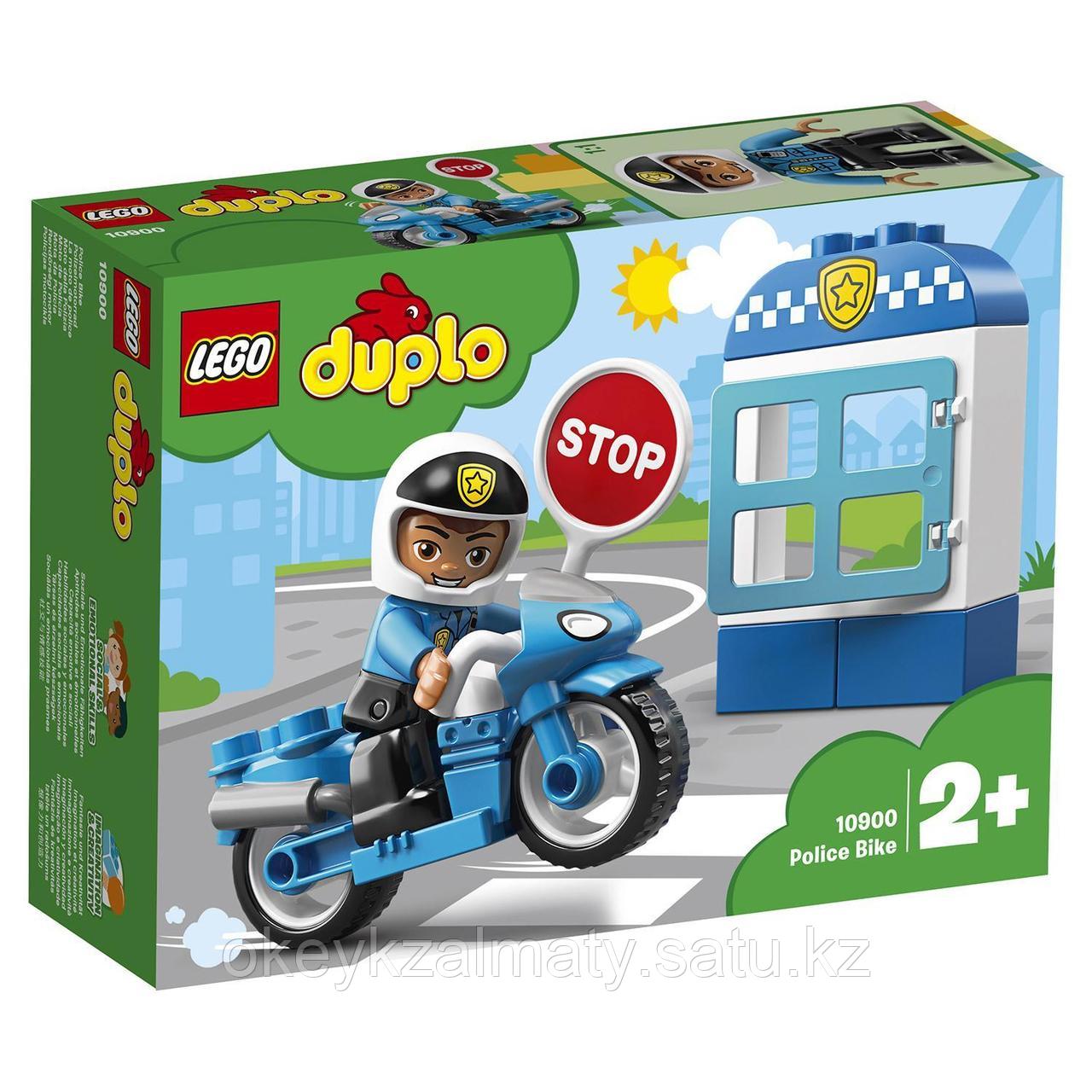 LEGO Duplo: Полицейский мотоцикл 10900