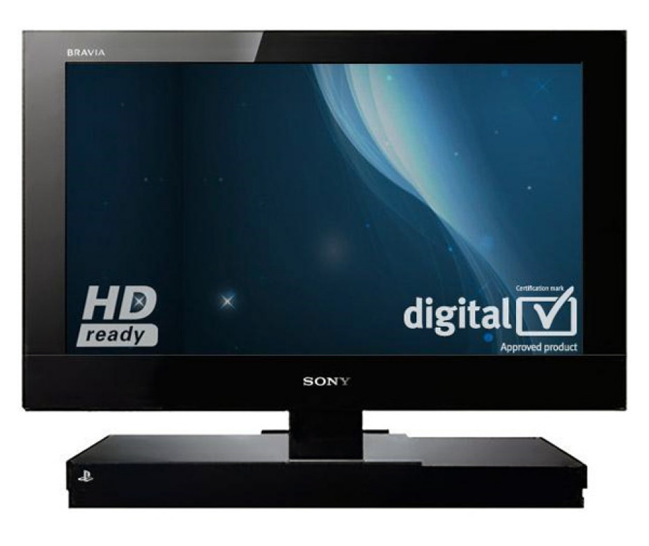Телевизор Sony Bravia PX300 22" HDTV со встроенной игровой консолью Playstation 2 - фото 3 - id-p90232995