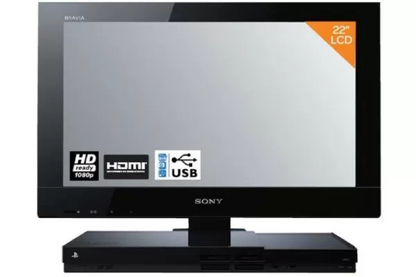Телевизор Sony Bravia PX300 22" HDTV со встроенной игровой консолью Playstation 2 - фото 2 - id-p90232995