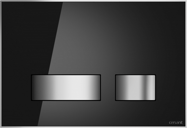 Кнопка MOVI для LINK PRO/VECTOR/LINK/HI-TEC стекло черный - фото 1 - id-p90233957