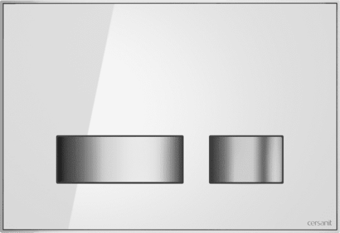 Кнопка MOVI для LINK PRO/VECTOR/LINK/HI-TEC стекло белый - фото 1 - id-p90234074