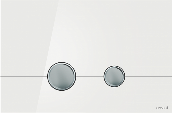 Кнопка STERO для LINK PRO/VECTOR/LINK/HI-TEC стекло белый