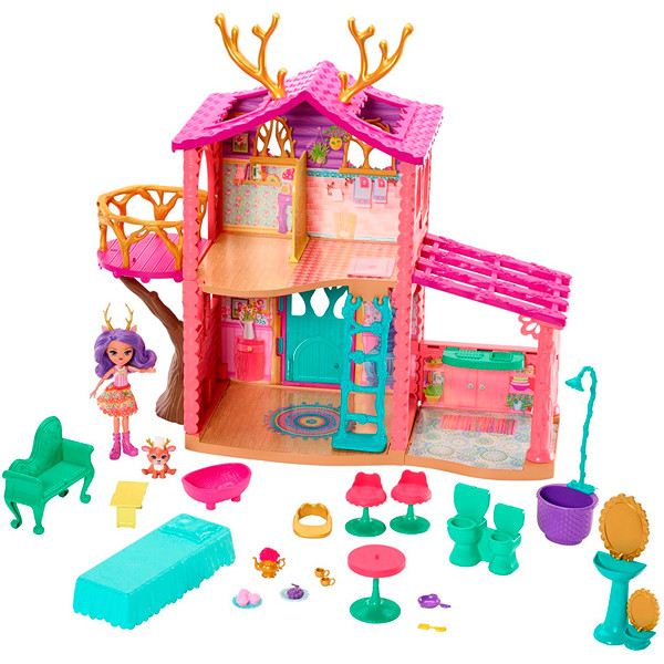 Mattel Enchantimals FRH50 Домик Данессы Оленни