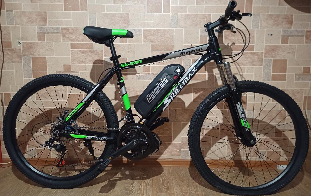 Bafang 48v 750w (max 1350w) кареточный, аккум. Li-ion 48v 19,2 A/H . Электровел. Кол. 26"