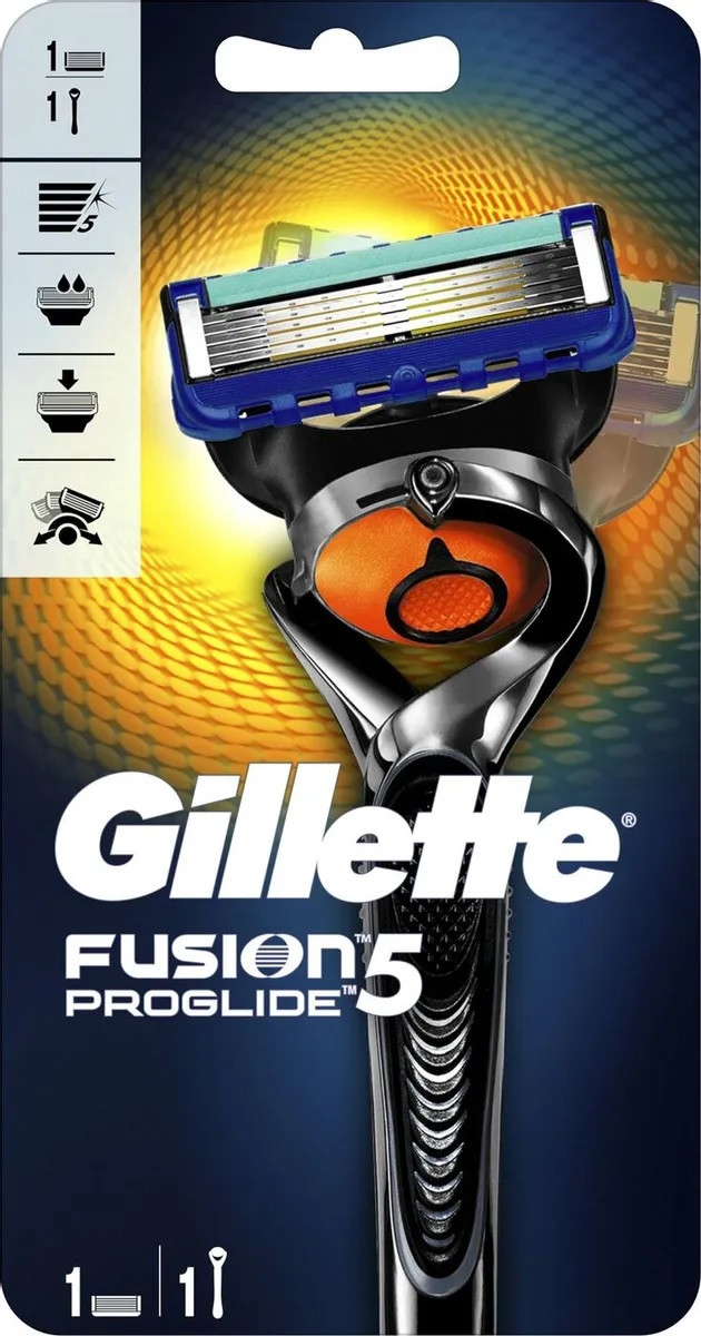 Бритвенный станок Gillette Fusion5 ProGlide, 1 сменная кассета
