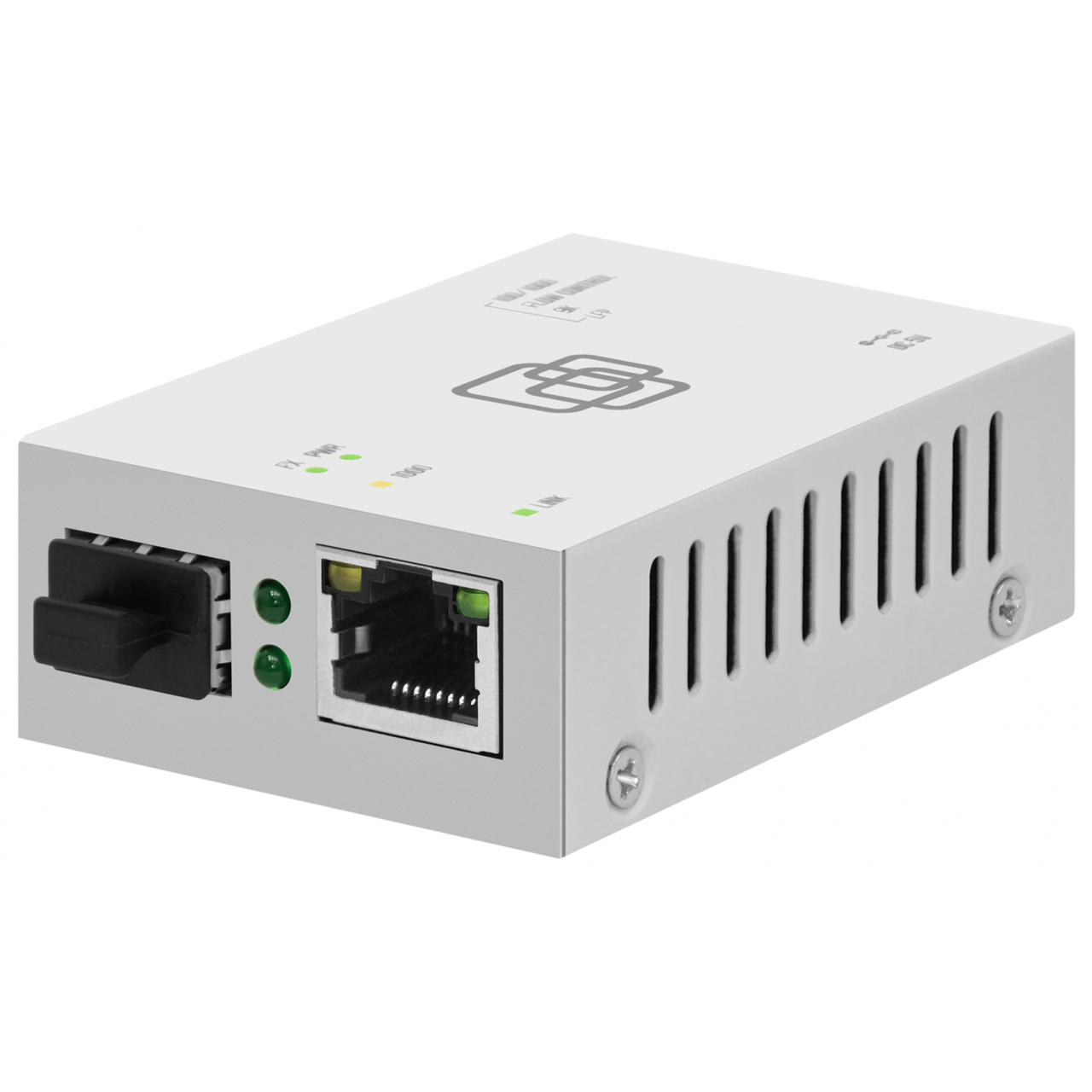 Медиаконвертер-mini 10/100/1000-Base-T / 100/1000Base-FX с SFP-портом