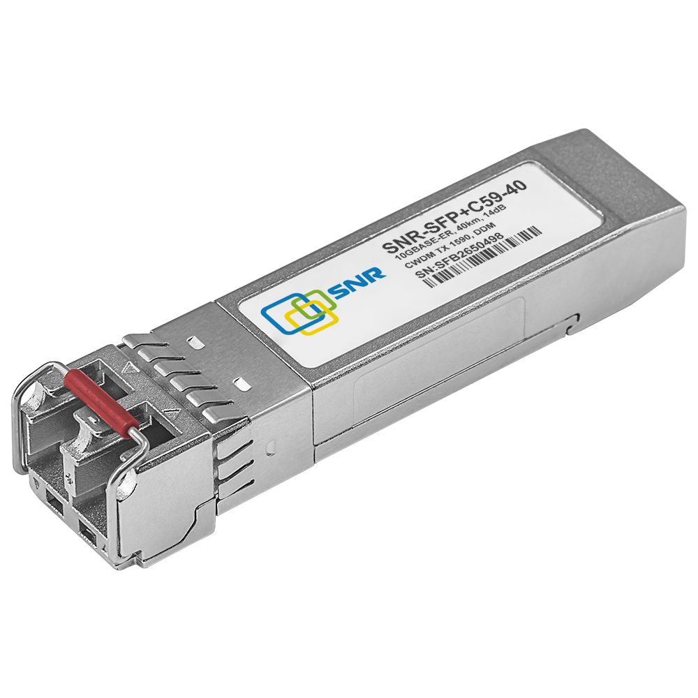 Модуль SFP+ CWDM оптический, дальность до 40км (14dB), 1590нм