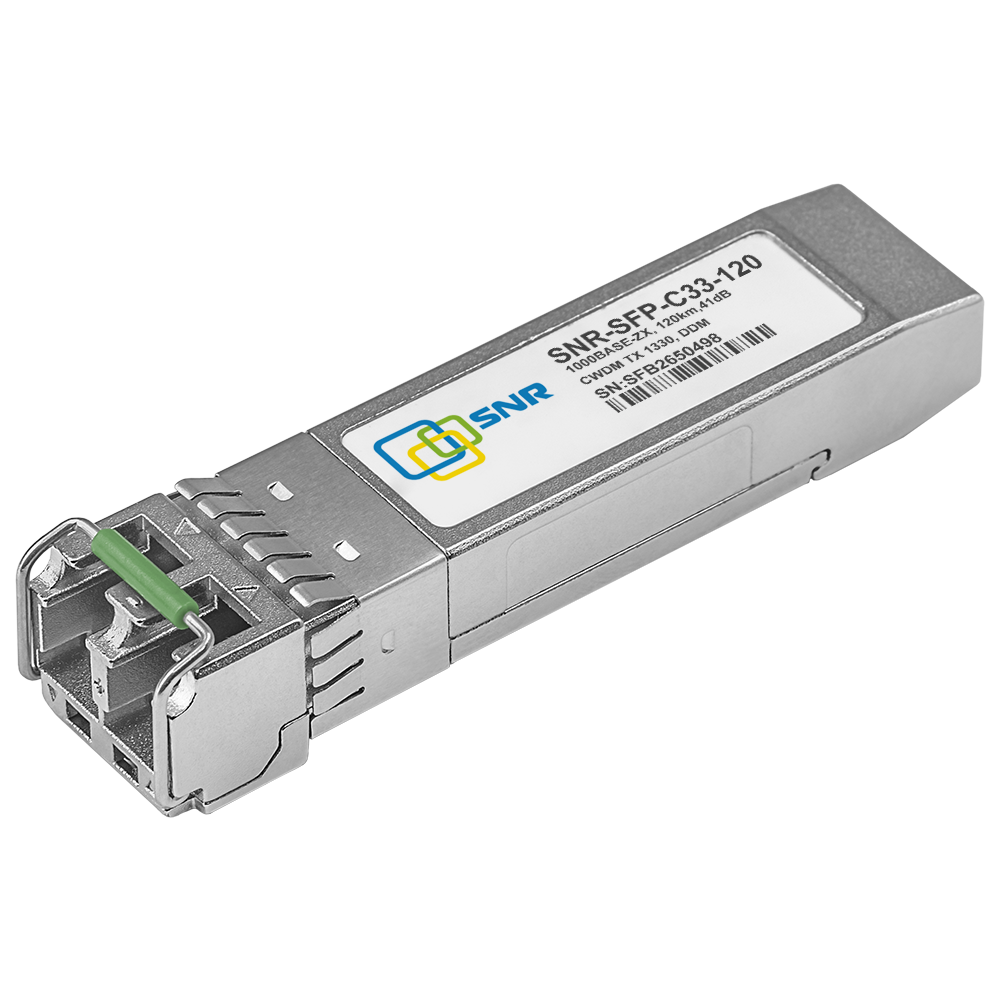 Модуль SFP CWDM оптический, дальность до 120км (41dB), 1330нм