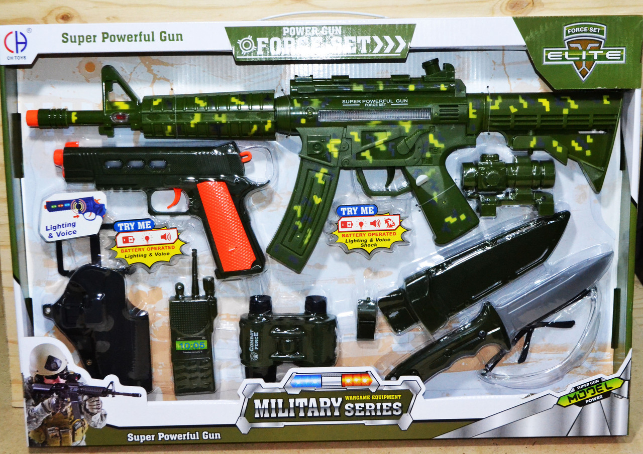 CH910A-1 MILITARY серия ForceSet военный набор 10 предметов 58*40см
