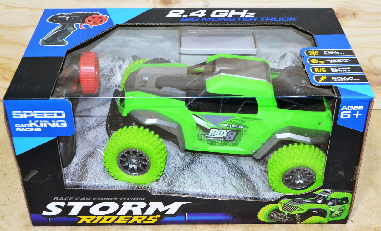 9040-1F Storm Riders машина на р/у Big monster Truck 31*15см