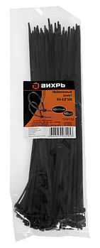 Нейлоновый хомут ХН 4,8х300 Ч