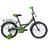Велосипед NOVATRACK 18" URBAN чёрный, защита А-тип, тормоз нож, крылья и багажник хром