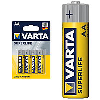Батарейка солевая VARTA Superlife AA/R6, 1шт