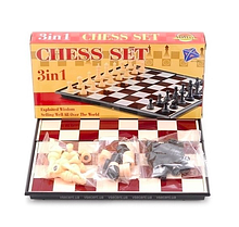 Игра 3 в 1 (шахматы,шашки,нарды)