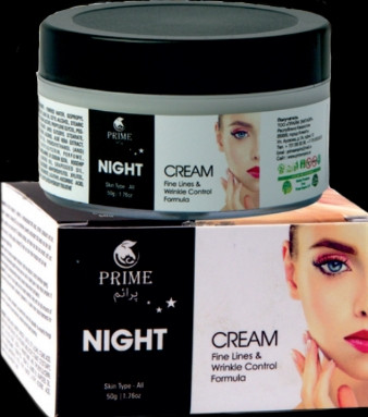 PRIME NIGHT CREAM Ночной крем для лица. Формула контроля морщин - фото 2 - id-p90183056