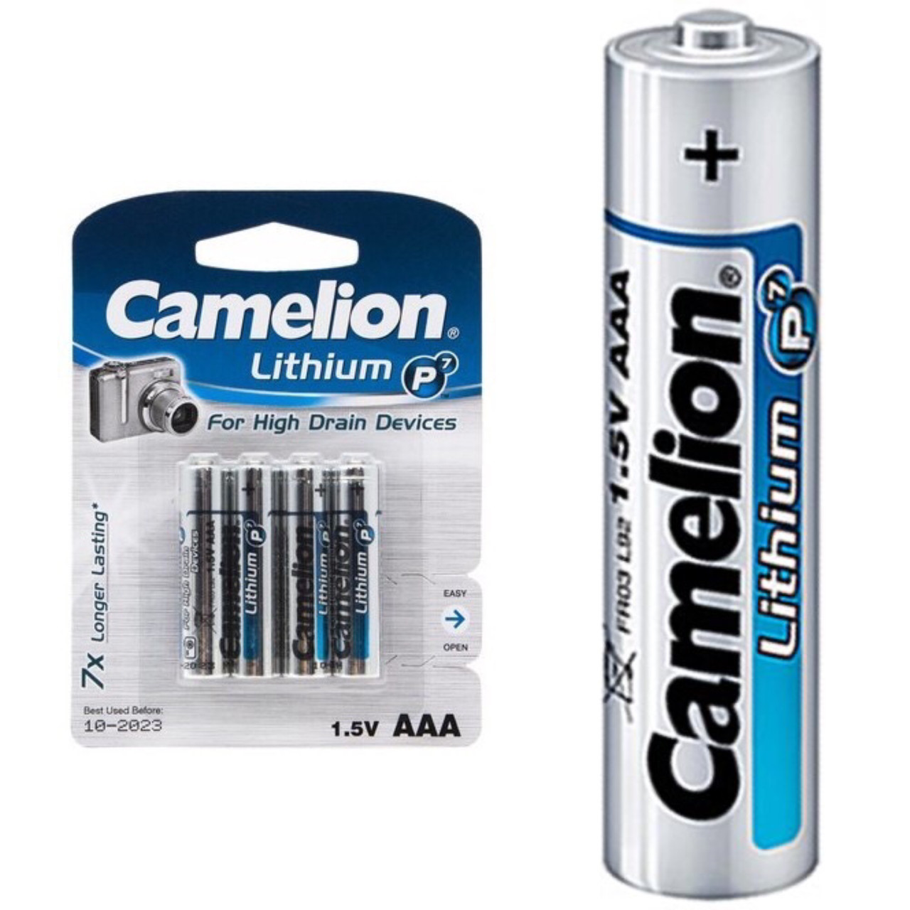 Батарейка литиевая Camelion Lithium AAA/FR03, 1шт