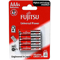 Батарейки щелочные Fujitsu Universal Power AAA/LR03, 4шт