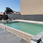 Блочный  пленочный бассейн 8х4х1.6м, фото 7