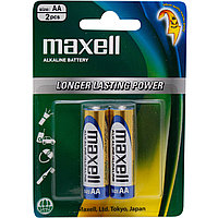 Батарейки щелочные Maxell АА/LR6 1.5V, 2шт