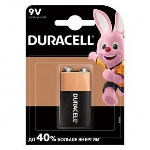 Батарейка Duracell Крона 9V 6LR61 / MN1604