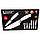Набор кухонных ножей с ребристой поверхностью ZEPTER [6 предметов с топориком] (Черный), фото 7