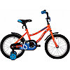 Велосипед NOVATRACK 14" NEPTUNE оранжевый, тормоз нож, крылья корот, полная защ.цепи