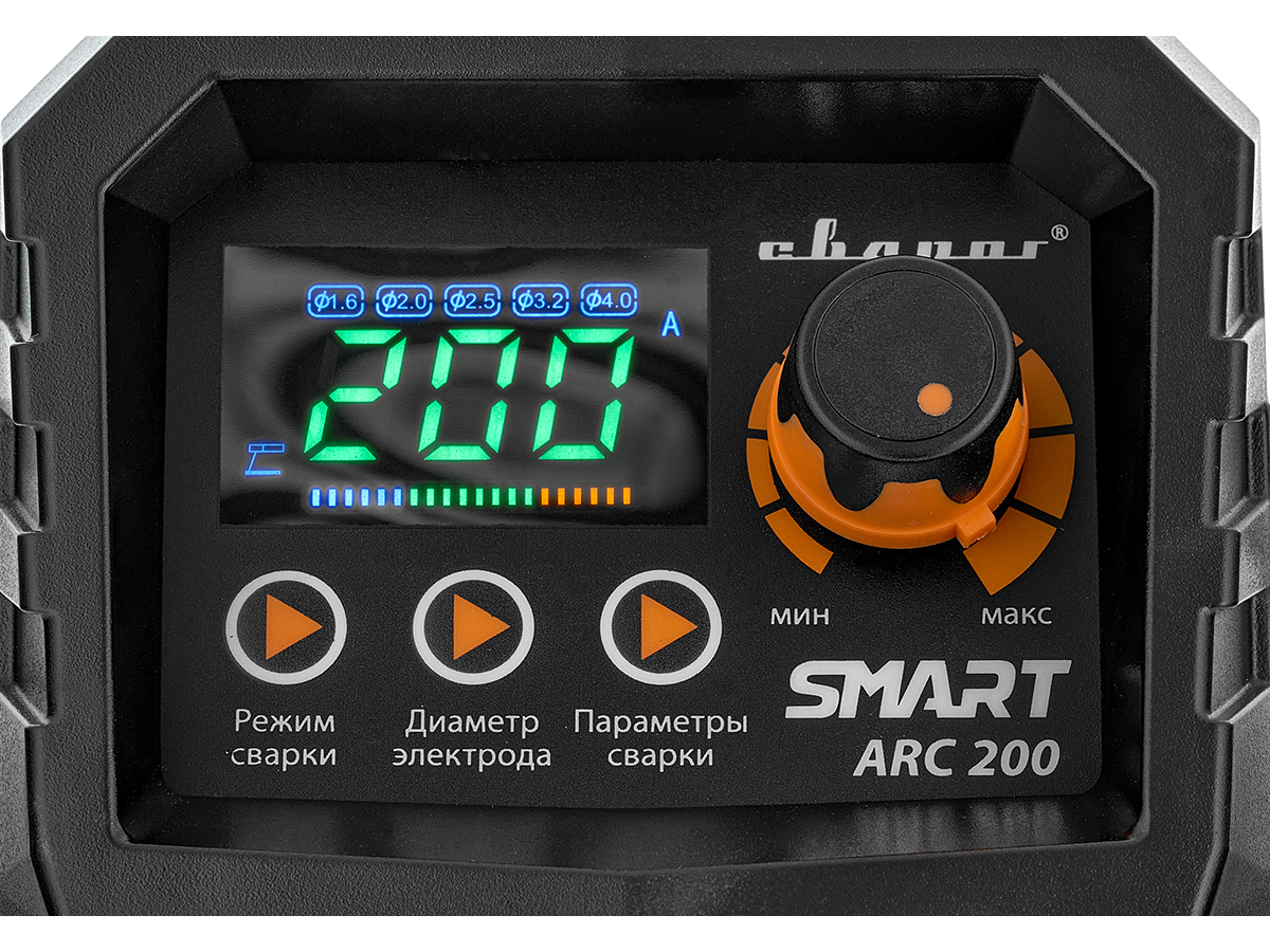 Сварочный инвертор Сварог REAL SMART ARC 200 (Z28303) - фото 2 - id-p90314905