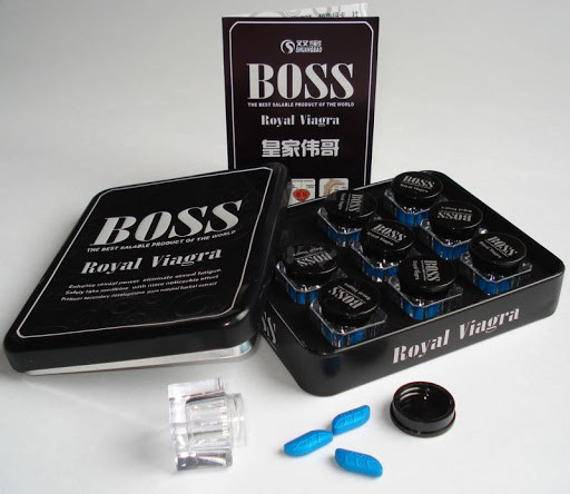 Виагра для мужчин "Boss Royal Viagra" (Босс рояль) - УПАКОВКА 9 флаконов (27 таблеток)