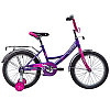 Велосипед NOVATRACK 18", VECTOR, лиловый, защита А-тип, тормоз нож., крылья и багажник хром.