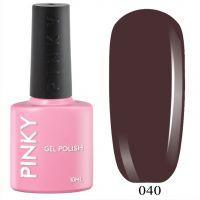 №040 Гель-лак PINKY Classic Дублин 10мл. (шоколад)