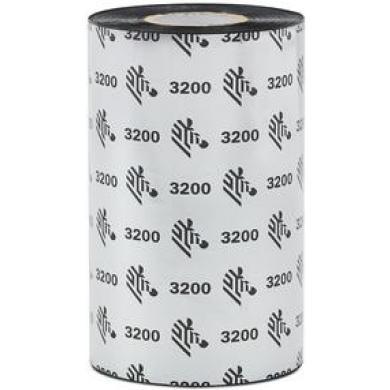 Zebra 03200BK11045 красящая лента (риббон) Wax Resin Black 110 мм/ 450 м - фото 1 - id-p90333749