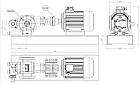 Насос шестеренчатый Fraccarolo - FA/9 - 3/1500 300C° (FAM/9), фото 3