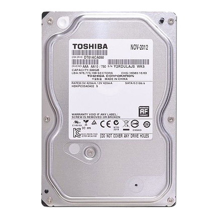 HDD 4TB Toshiba SATA6Gb/s 5400rpm 128Mb 3,5" DT02ABA400 (HDKPB02ZMA01S), фото 2