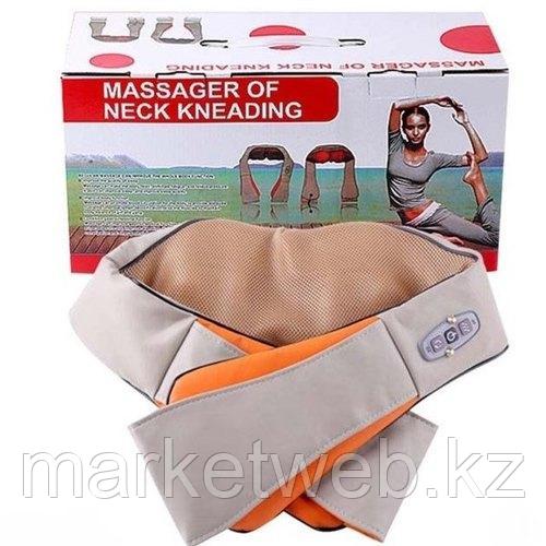 Массажер Роликовый для шеи и спины Massager of Neck Kneading, фото 1