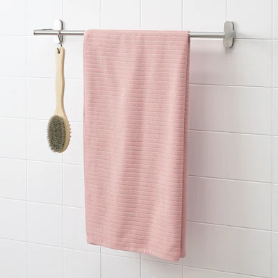 Полотенце банное 70х140 ВОГШЁН, светло-розовый ИКЕА, IKEA - фото 2 - id-p90354683
