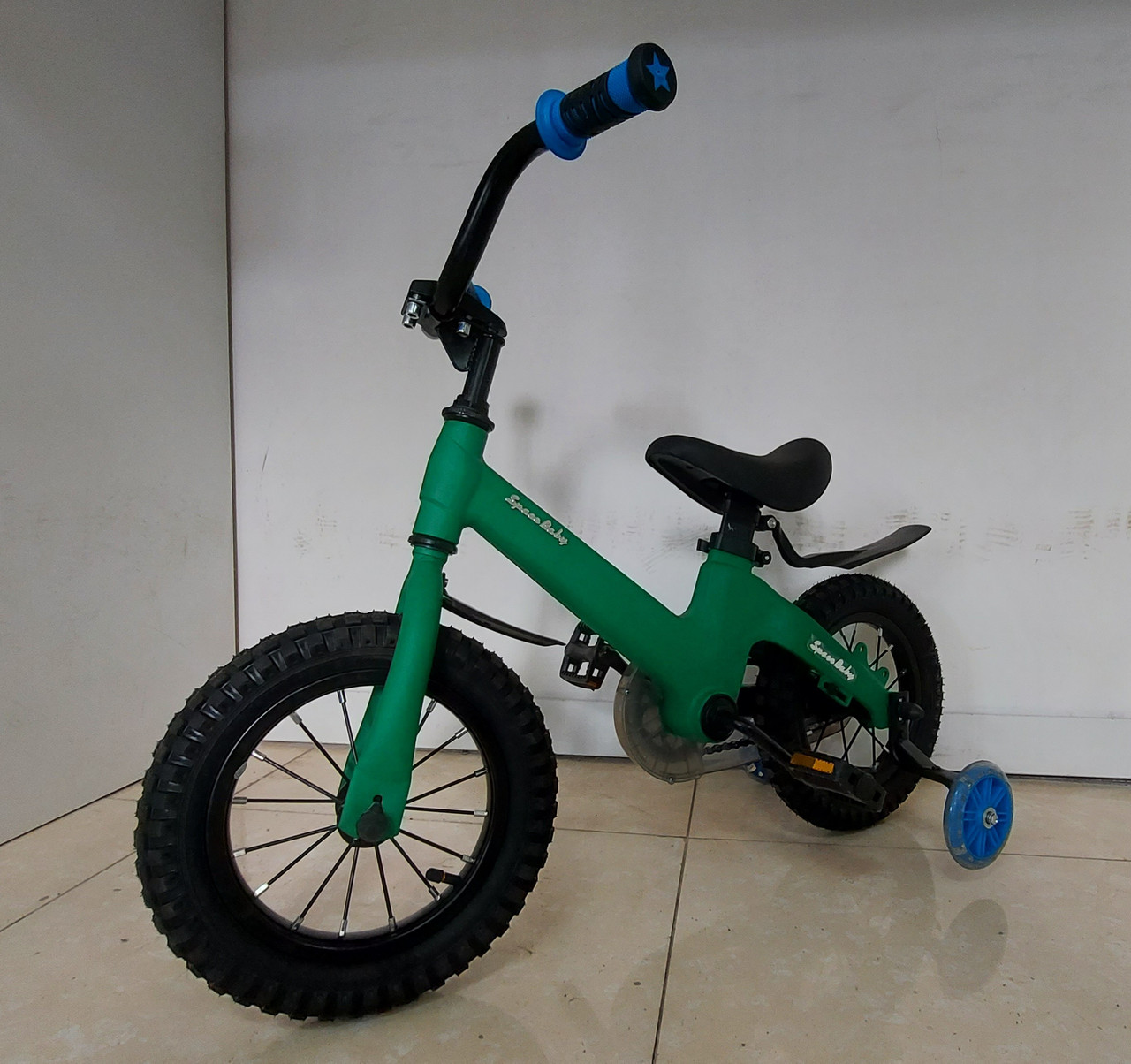 Детский велосипед "SpaceBaby" 12 колеса. Алюминиевая рама. Легкий. Kaspi RED. Рассрочка.