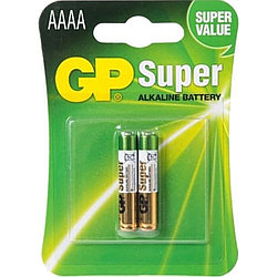 Батарейки GP Super Alkaline AAAA, 2шт
