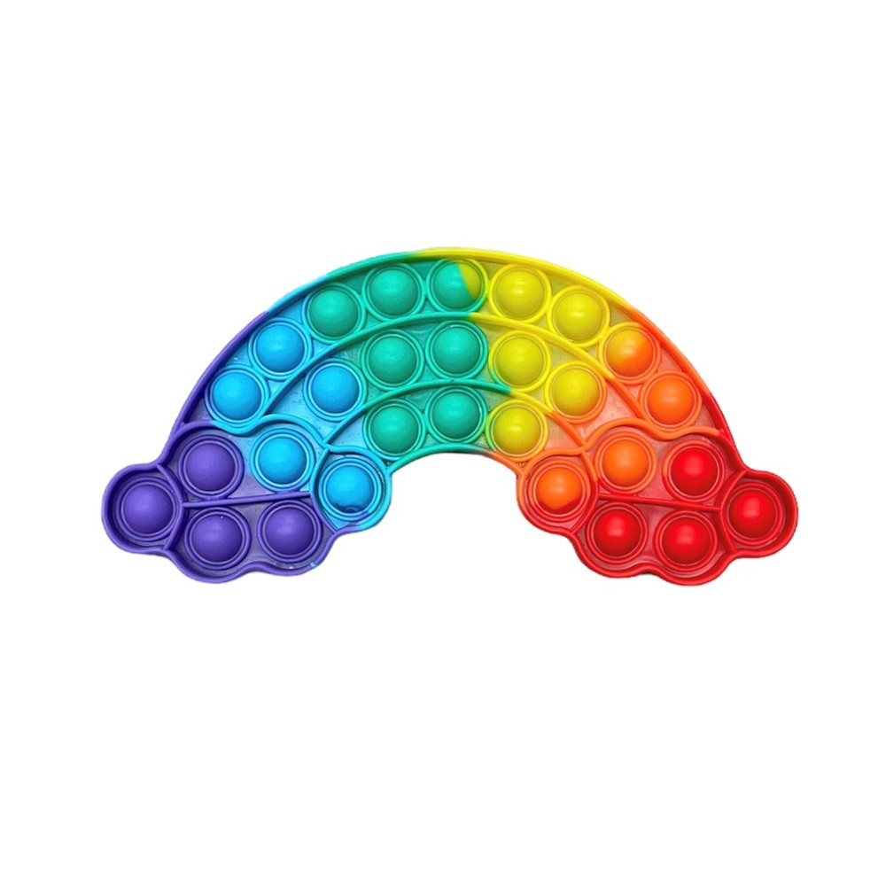 Popit rainbow радуга попит вечная пупырка фиджет антистресс