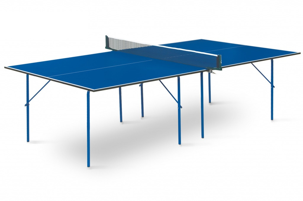 Стол теннисный Start line Hobby Light BLUE с сеткой (6016)
