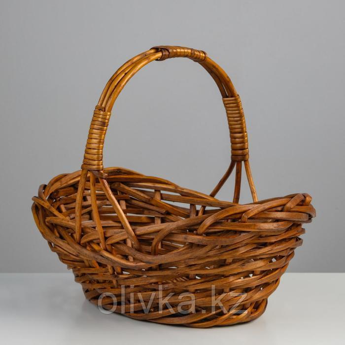 Корзина, 35х23/15х11/29 см, ива