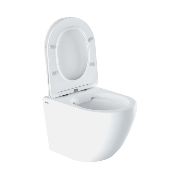 Подвесной унитаз Blanco IDDIS BLARDSEi25 (с микролифтом, дюропласт, SoftClose и EasyFix) - фото 4 - id-p90399292