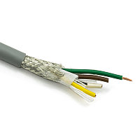 Провод для кабель-каналов силовой, CY-FD 4*0.5, водо/маслостойкий, экран