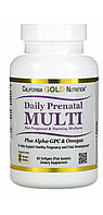 Пренатальный мультивитаминный комплекс для беременных и кормящих женщин, 60 рыбно-желатиновых капсул.