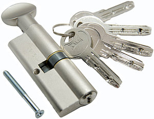 Сердцевины KALE 164 SМ 31/ 37Т (68) никель с вертушкой - Турецкий знак качества.