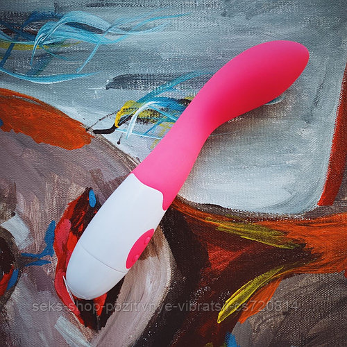 Вибромассажер для стимуляции точки G Pretty love Bishop, розовый BI-014220-0101S - Pretty Love - Вибраторы для точки G - Купить